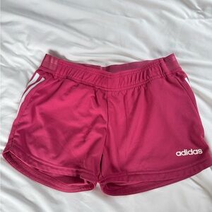 adidas Magenta Women's Athletic Shorts
